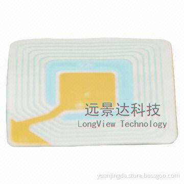 EAS soft label, anti-theft tags, alarming system, special format accepted